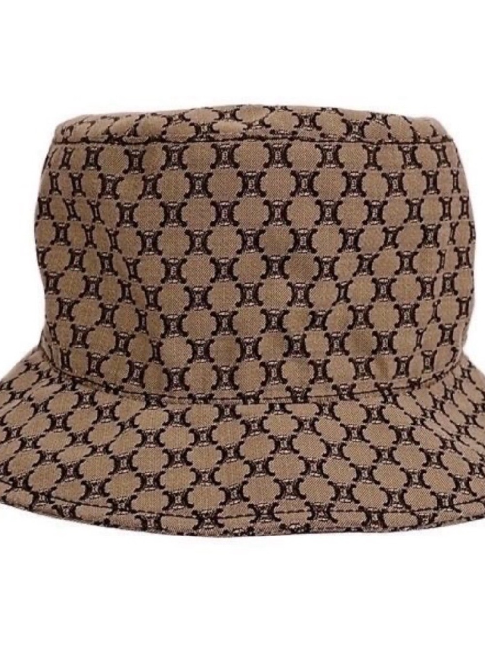 Celine Brown Monogram Bucket Hat